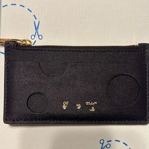 Off-White Burrow Zipped Coin Purse